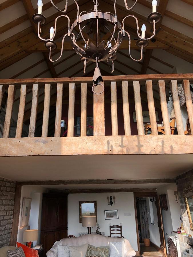 Peaceful Stone Barn Conversion In Somerset Villa Hurcot Bagian luar foto