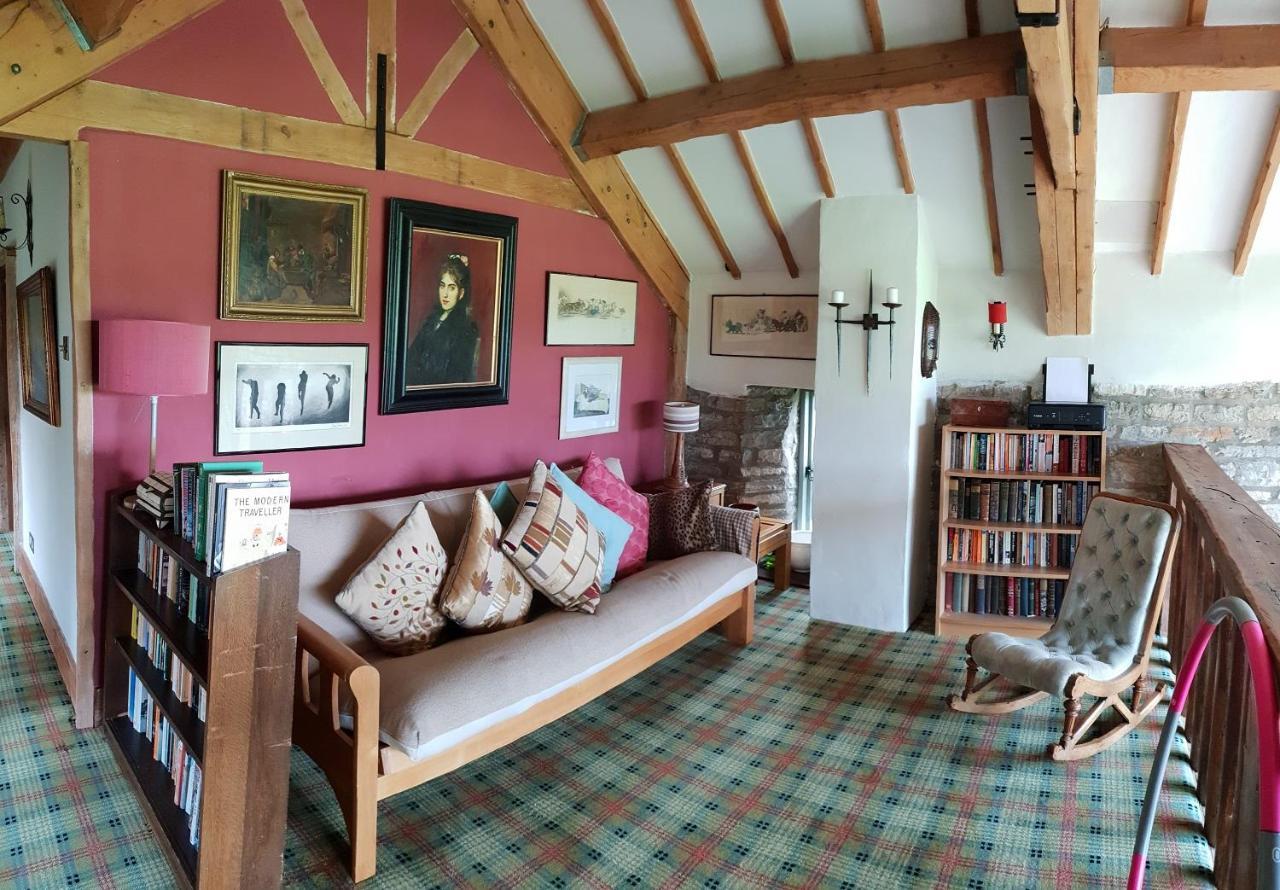 Peaceful Stone Barn Conversion In Somerset Villa Hurcot Bagian luar foto